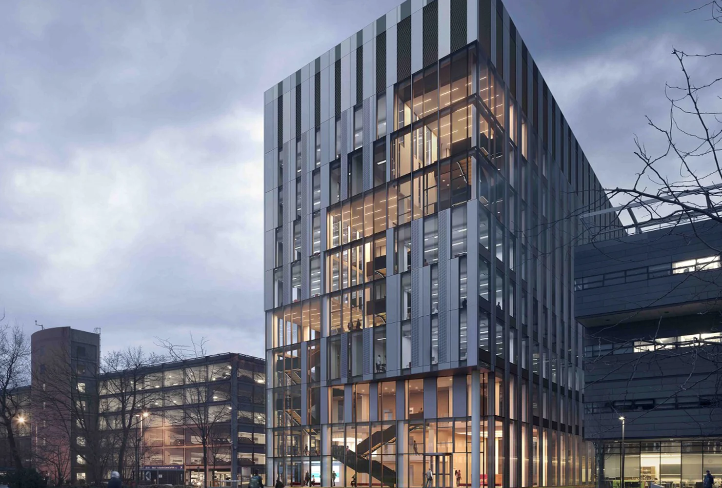 Original CladFix portfolio photograph for Henry Royce Institute